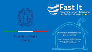 Cambio indirizzo tramite FASTIT [upl. by Isaiah637]