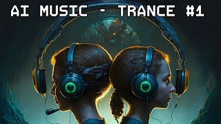 AI Generated Music  Trance 1 [upl. by Ahsial]