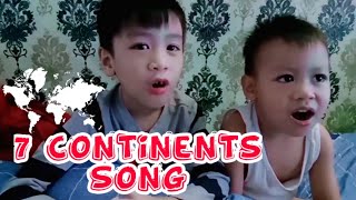 HOPSCOTCH SONG  Seven Continents Luis amp Lance Cover [upl. by Amoakuh304]