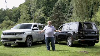 2022 Jeep Wagoneer and Grand Wagoneer Review — Carscom [upl. by Tami535]