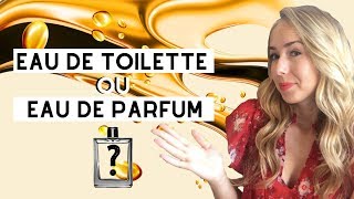 Différence entre Eau de Parfum Eau de Toilette et Eau de Cologne [upl. by Kotz]