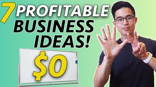 7 TOP Business Ideas You Can Start With NO MONEY [upl. by Foulk338]