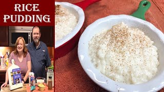 OLD FASHIONED EASY RICE PUDDING RECIPE [upl. by Oenire290]