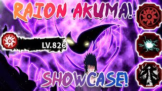 Shindo Life  FULL SAMURAI SPIRIT RaionAkuma Showcase  PVP [upl. by Eatnoid]