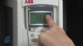 ABB ACS550 AC Drive Basic Startup [upl. by Higginson890]