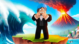 Disaster Island  Roblox  TSUNAMI LABAN SA BULKAN [upl. by Hiller364]