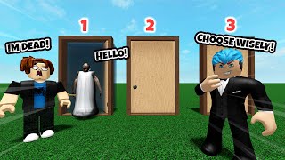 Pick A Door  ROBLOX  BAWAL MAGKAMALI MASASAWI [upl. by Ynomrah186]