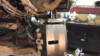 Ford Brake Caliper Replacment w Tips [upl. by Yar]