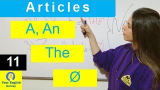 Articles in English  A An  The and Ø أدوات التعريف [upl. by Scurlock950]