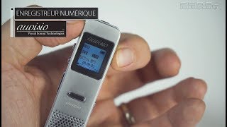 ENREGISTREUR AUDIO NUMERIQUE Dictaphone omnidirectionnel  PEARLTVFR [upl. by Notyrb]