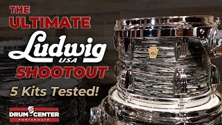 The Ultimate Ludwig USA Drum Set Shootout [upl. by Darice]