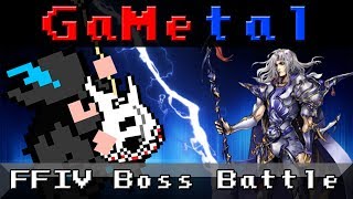 Boss Battle Final Fantasy IV  GaMetal Remix [upl. by Ahsekram]