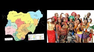 Nigeria Tribes List of Tribes in Nigeria and the state they can be found [upl. by Zosi]