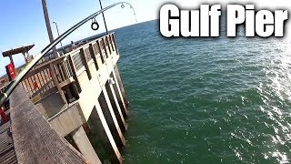 Pier Fishing for Beginners  Easy Fishing at the Gulf State Park Pier [upl. by Aerona]