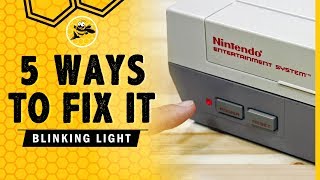 How To Fix the Original NES Red Blinking Light [upl. by Anod]