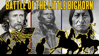 Battle Of The Little Bighorn  Custers Last Stand  Sitting Bull And Crazy Horse Documentary [upl. by Awhsoj]