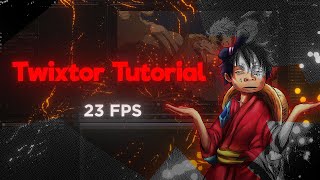 4K Twixtor Tutorial  23976 FPS English [upl. by Ikila]