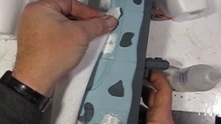 HOW TO REMOVE PAINT WITH LACQUER THINNER [upl. by Dalury]