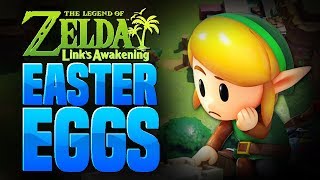 Zelda Link’s Awakening  5 Secret Easter EggsReferences [upl. by Aihsenat]