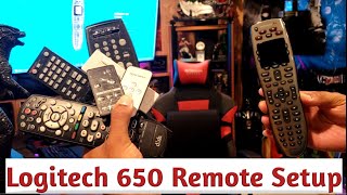 Logitech Harmony 650 Recommendation amp Setup [upl. by Banyaz]