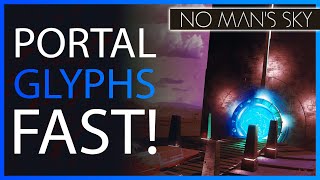 How to Get Your Glyphs FAST UPDATED GUIDE IN DESC Ultimate No Mans Sky Beginners Guide [upl. by Viddah270]