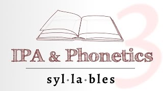 IPA for Language Learning  Syllables 3 of 4 [upl. by Ahsekahs]