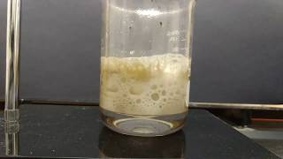 Potassium permanganate and hydrogen peroxide reaction [upl. by Haroldson]