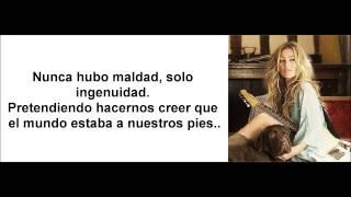 Puedes Contar Conmigo  La Oreja de Van Gogh  Letra [upl. by Arrec307]