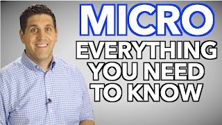 Microeconomics Everything You Need to Know [upl. by Esinert]