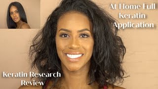 Keratin Treatment at Home  Keratin Research [upl. by Aihsile]