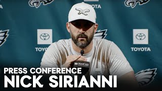 Eagles Press Conference Nick Sirianni  September 12 2024 [upl. by Ameerahs537]