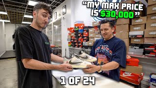 Trying To Sell 124 Travis Scott Playstation Dunks To Sneaker Stores [upl. by Chanda447]