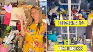 Hoarder ❤️ Organizing Tips for Hoarding Disorder amp Overwhelming Clutter  Get Organized HQ Collab [upl. by Tamsky]