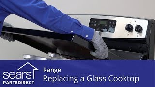 Replacing a Range Glass Cooktop [upl. by Annoid382]