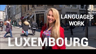 LUXEMBOURG STEET TALK LANGUAGES WORK [upl. by Forester960]