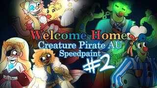 The Crew  Welcome Home AU Speedpaint  Storytime Part 2 [upl. by Farrell]