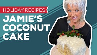 Holiday Recipes Jamies Coconut Cake Recipe [upl. by Lirbaj]