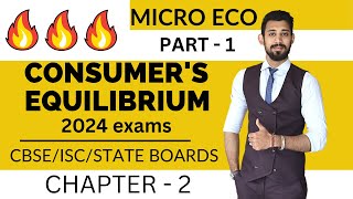 Consumers Equilibrium  Chapter 2  Microeconomics  Part 1 [upl. by Sandie]