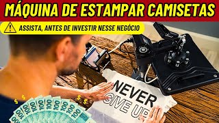 Máquinas de ESTAMPAR CAMISETAS  As Melhores Maquinas [upl. by Nuahs364]