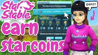 3 WAYS TO EARN STAR COINS IN STAR STABLE 😱 Ideas [upl. by Hannon]