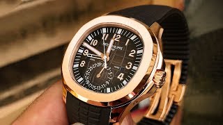 Patek Philippe Aquanaut 5164R  Luxury Watch Review [upl. by Peedus]