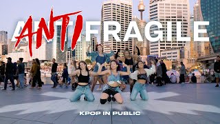 KPOP IN PUBLIC LE SSERAFIM 르세라핌  ANTIFRAGILE  Dance Cover  ONE TAKE  Australia  VIRTUE [upl. by Leamaj]