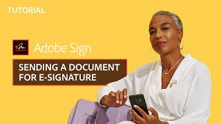 How to send document for esignature with Adobe Sign [upl. by Lanrev115]