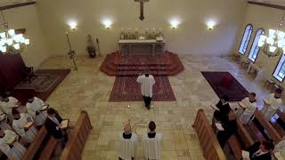 Sung Mass Traditional Latin Mass at St Thomas Aquinas Seminary [upl. by Warren]