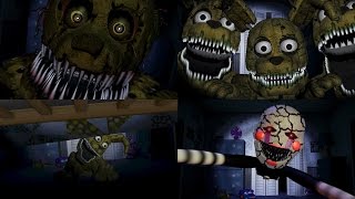 FNaF Custom Jumpscares COMPILATION  FNAF 4  WayTwo [upl. by Verdha882]