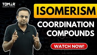 Isomerism in coordination compounds hindi  NCERT  Class 12 chapter 9 Coordination Compounds [upl. by Sivrahc]