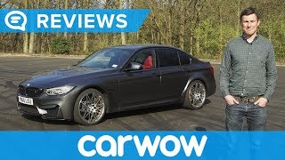 BMW M3 Competition Package 2018 review  Mat Watson Reviews [upl. by Airbas]