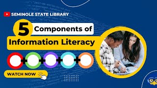 5 Components of Information Literacy [upl. by Aknayirp174]