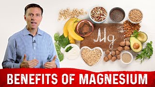 The Benefits of Magnesium – Dr Berg on Magnesium Deficiency [upl. by Nileak]