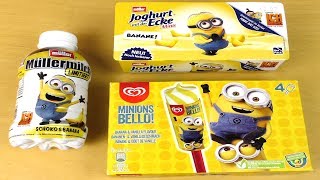 Minions Milk Yogurt amp Ice Cream [upl. by Acebber]